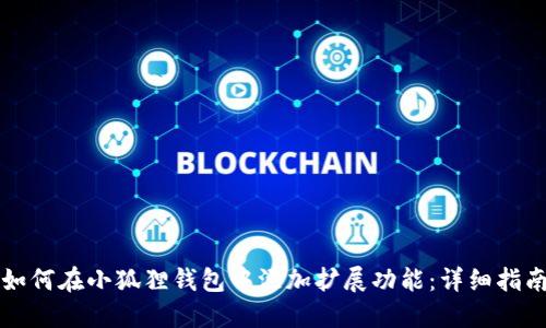如何在小狐狸钱包中添加扩展功能:详细指南