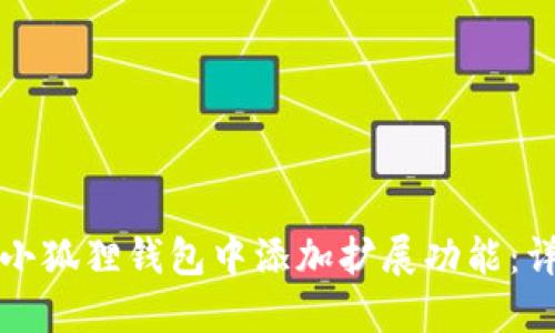 如何在小狐狸钱包中添加扩展功能:详细指南