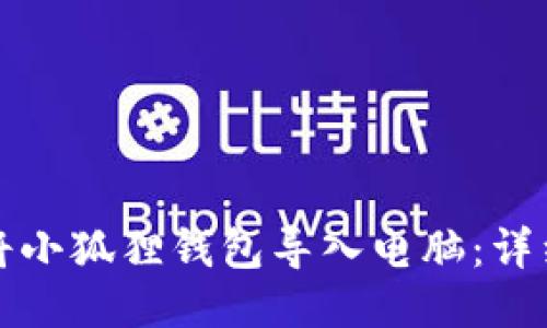 如何将小狐狸钱包导入电脑：详细指南
