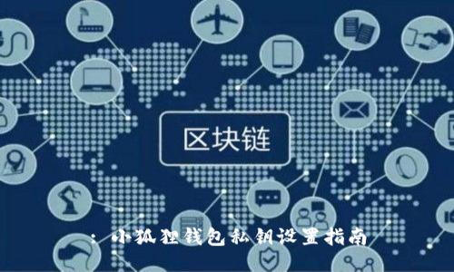 : 小狐狸钱包私钥设置指南