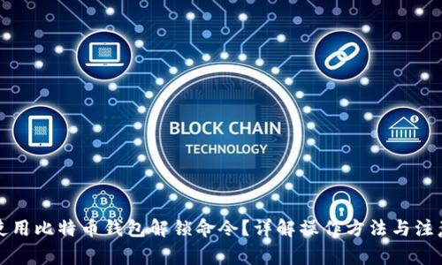 如何使用比特币钱包解锁命令?详解操作方法与注意事项