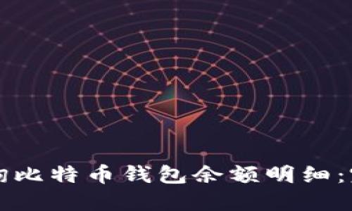 如何查询比特币钱包余额明细:完整指南