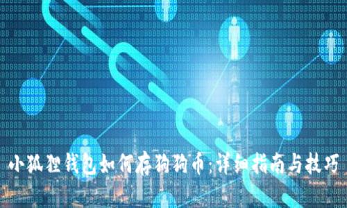 小狐狸钱包如何存狗狗币:详细指南与技巧