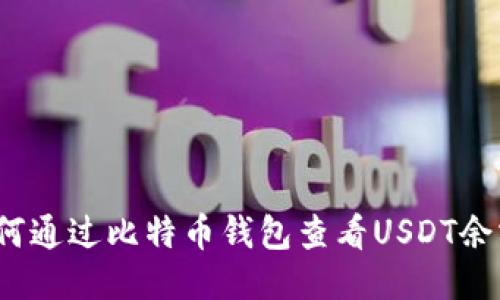 如何通过比特币钱包查看USDT余额？