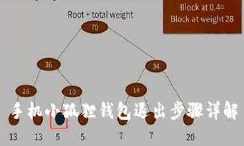 手机小狐狸钱包退出步骤详解