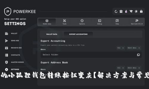 为什么你的小狐狸钱包转账按钮变灰？解决方案与常见问题解析