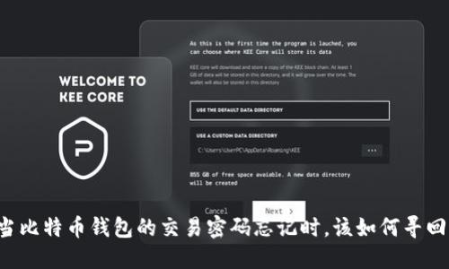 当比特币钱包的交易密码忘记时，该如何寻回？