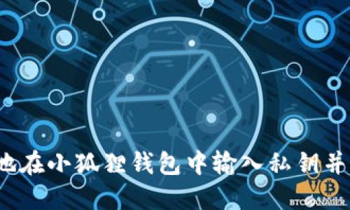 如何安全地在小狐狸钱包中输入私钥并连接网络？