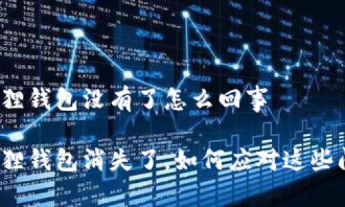 小狐狸钱包没有了怎么回事

小狐狸钱包消失了，如何应对这些问题？