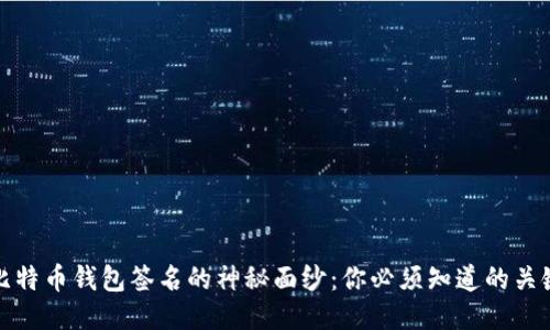 揭开比特币钱包签名的神秘面纱：你必须知道的关键知识