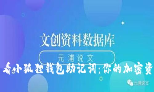 如何轻松查看小狐狸钱包助记词：你的加密资产安全指南