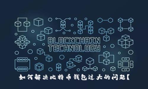 如何解决比特币钱包过大的问题？