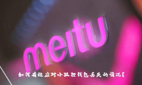 如何有效应对小狐狸钱包丢失的情况？