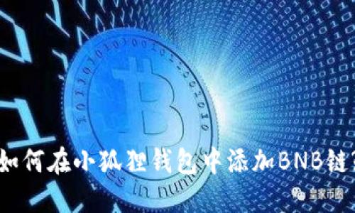 如何在小狐狸钱包中添加BNB链?