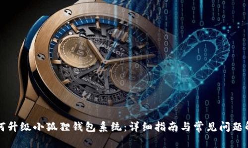 如何升级小狐狸钱包系统：详细指南与常见问题解析